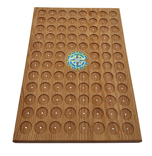 Oak pathtag display with color - pathtag,