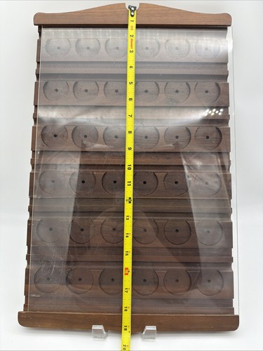 Vintage wooden slot - wooden, 36-slot